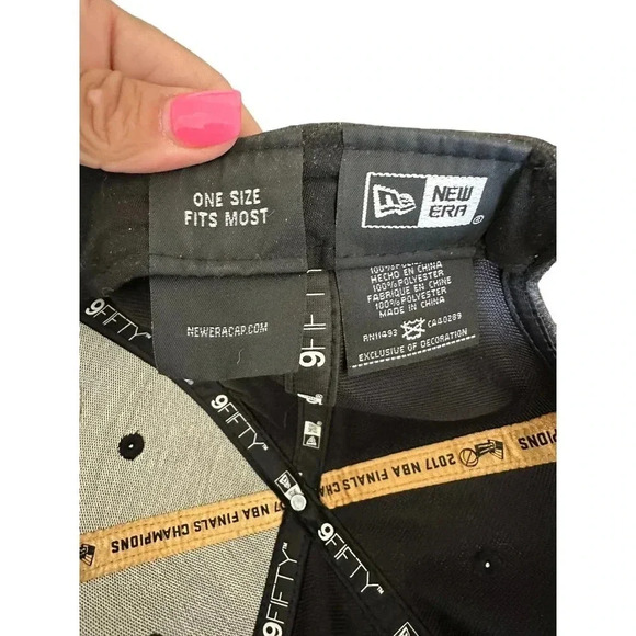 New Era NBA Golden State Warriors Finals Champions 9fifty Snapback Hat Cap - Picture 5 of 6